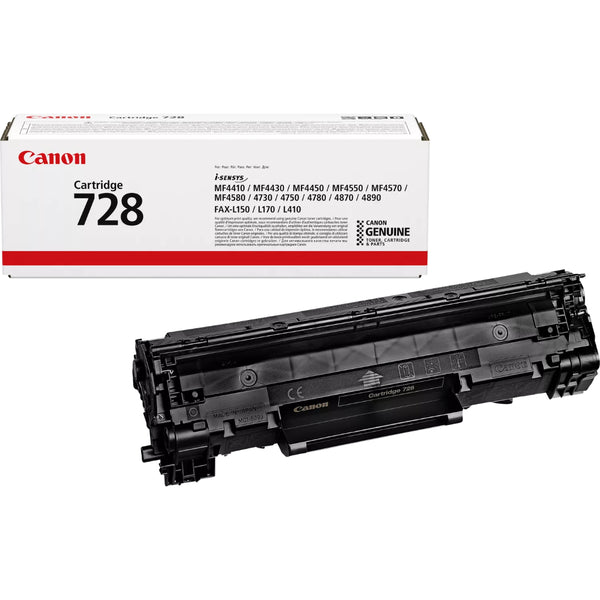 Canon 728 Toner Cartridge – High-Yield Printing Performance