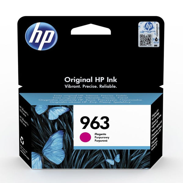 خرطوشة حبر أصلية HP 963 أرجوانية - 700 صفحة / لون أرجواني / خرطوشة حبر
