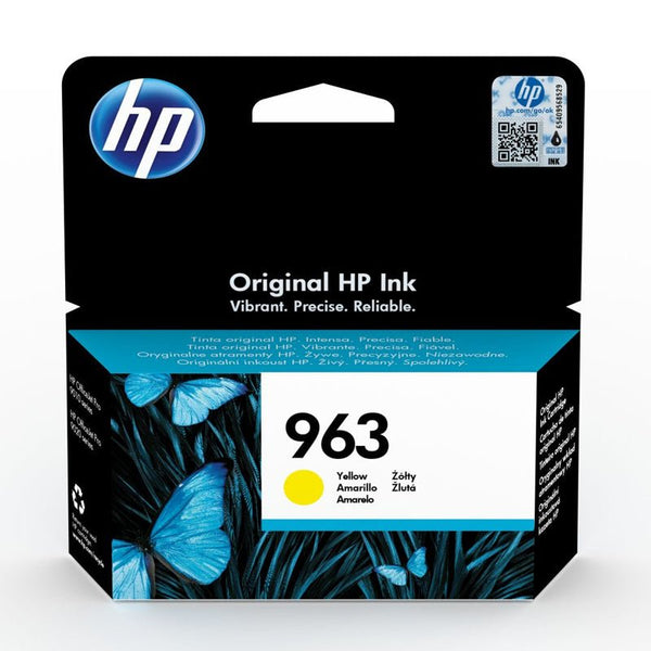 خرطوشة حبر HP 963 الأصلية الصفراء - 700 صفحة / لون أصفر / خرطوشة حبر
