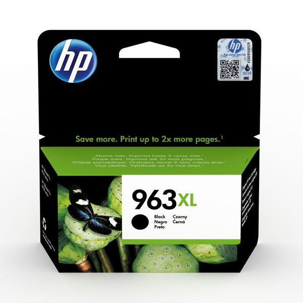 خرطوشة حبر أسود أصلية عالية الإنتاجية HP 963XL - 2000 صفحة / لون أسود / خرطوشة حبر