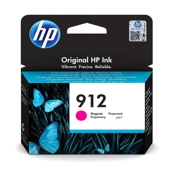 خرطوشة حبر أصلية HP 912 أرجوانية - 315 صفحة / لون أرجواني / خرطوشة حبر