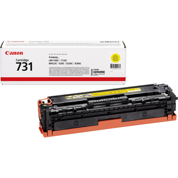 Canon 731Y Yellow Toner Cartridge for Laser Printers