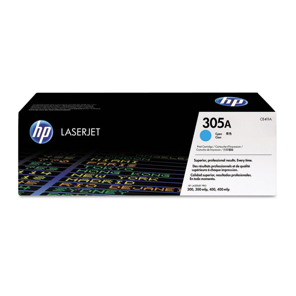 HP 305A Cyan Original LaserJet Toner Cartridge