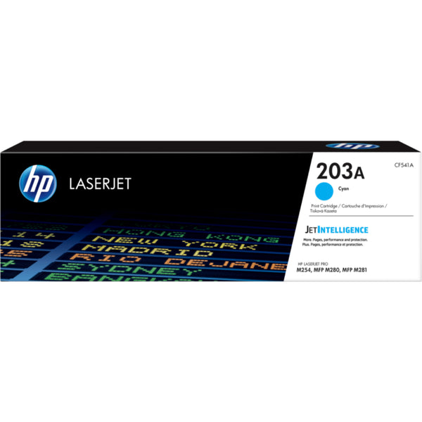 HP 203A Cyan Original LaserJet Toner Cartridge