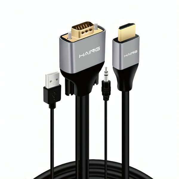 كابل صوت VGA إلى HDTV بطول 1.8 متر