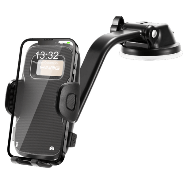 Haing 2-in-1 Car Phone Holder – Dashboard & Windshield Mount