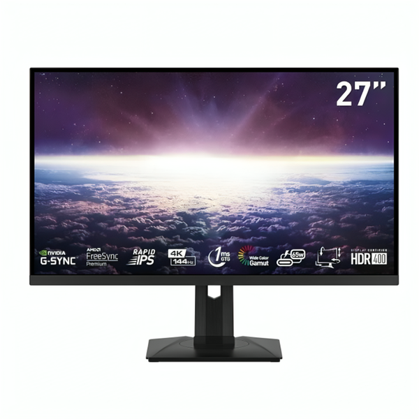 Haing 144Hz 27-inch 4K Gaming Monitor – UHD, 1ms Response Time
