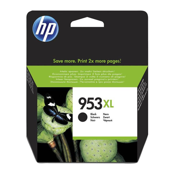 HP 953XL Black Ink Cartridge - 2K Pages / 10.5pl / Black Color / Ink Cartridge