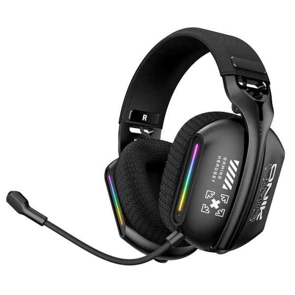 سماعة الألعاب اللاسلكية ONIKUMA GT808 مع بلوتوث وإضاءة RGB
