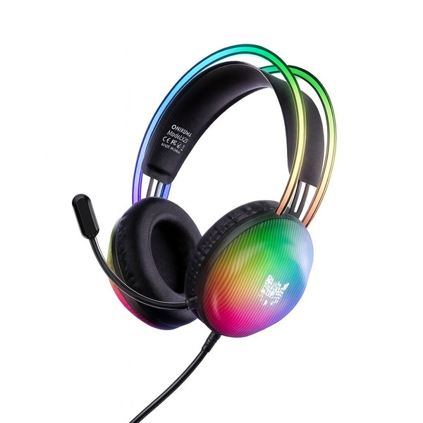 Onikuma X29 Wired RGB Gaming Headset with Virtual Surround & 50mm Drivers