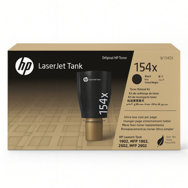 HP 154X Black Original LaserJet Tank Toner Reload Kit